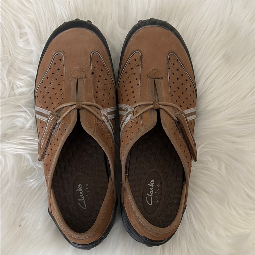Clarks Men's Brown Casual Shoes 6.5